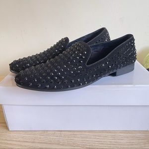 Steve Madden spiked loafers